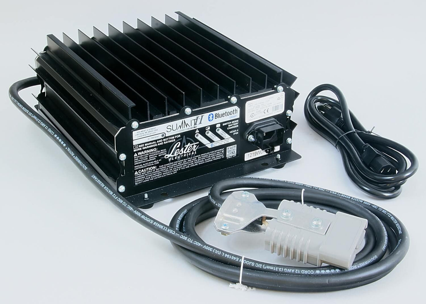 American Lincoln 40500A9 Charger, Summit II, 1050W, 36V/25A, W/175A Gray