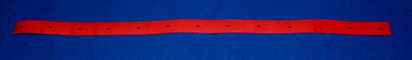 Tennant 1023399 Blade, Squeegee, Rear, 105Cml Red 50.7 In