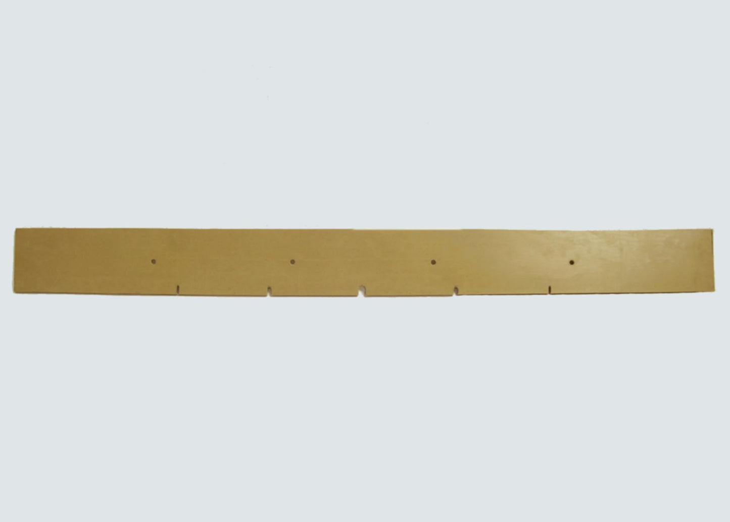 Minuteman 281785 Front Squeegee Blade, Gum Rubber