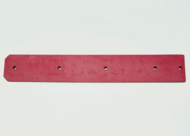 Factory Cat 2501245L Curtain, Wiper, Red, 3/16