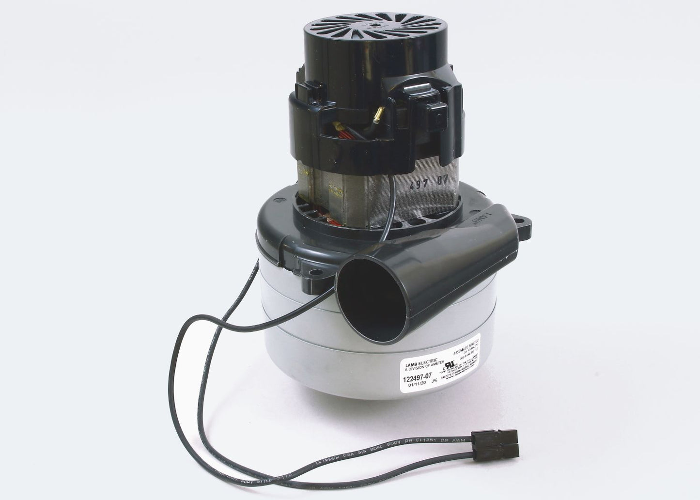 Ametek 12249707 Vac Motor 24Vdc, 3 Stage, 122497-07