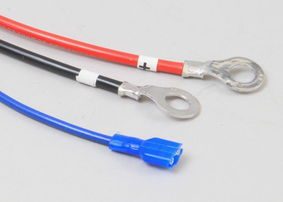 Lester Electrical 41879S Charger Cord, Summit Ii, 12Ga, W/5/16" Ring Eye Terminals