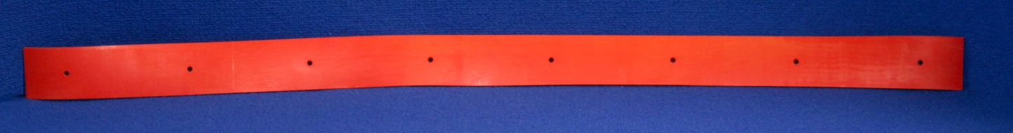 Factory Cat 28754L Squeegee, Rear, Red, 38 In