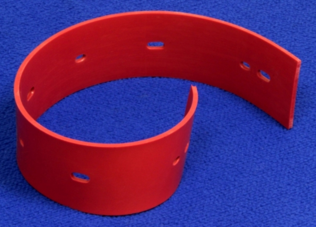 Tennant 601486 Blade Squeegee, Rear Red 5100