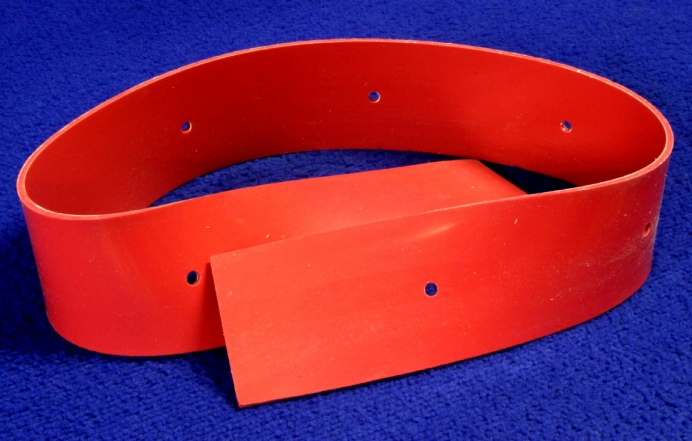 Factory Cat 22754L Squeegee, Rear, Red