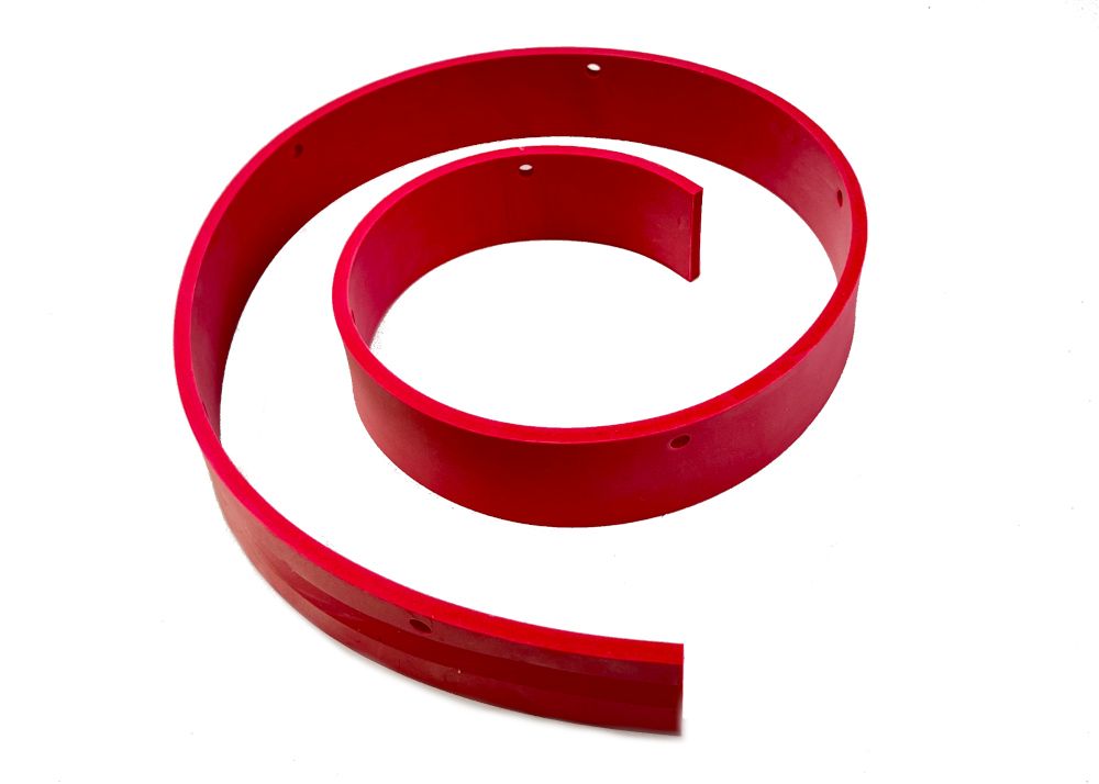 Factory Cat 180754L Squeegee Blade, Rear, Red, Price/EACH