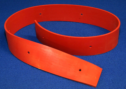 Factory Cat 28754L Squeegee, Rear, Red, 38 In