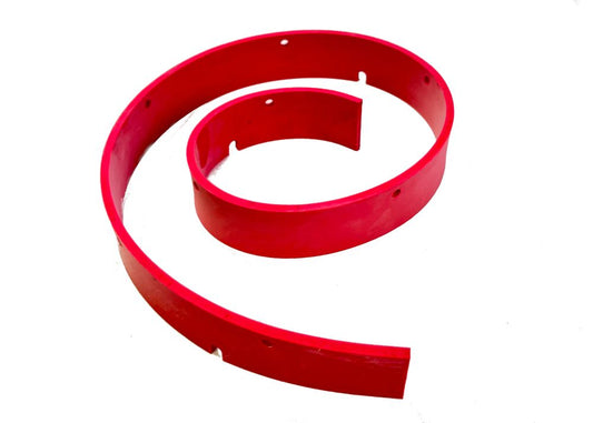 Factory Cat 180755L Squeegee Blade, Front, Red, Price/Each