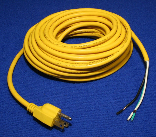 SVPW 2024795 Power Cord, 18/3 Yellow 50'