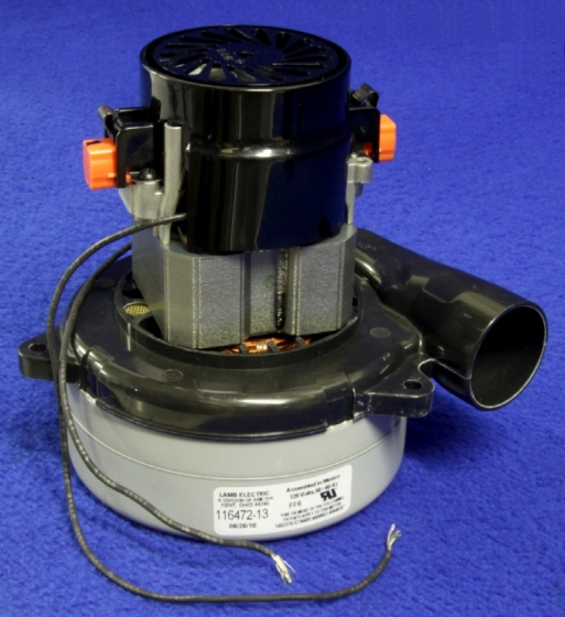 Pacific Floor Care 215201 Vac Motor, VAC MOTOR, 120V AC, 2 STAGE