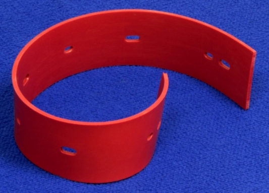 Tennant 601486 Blade Squeegee, Rear Red 5100